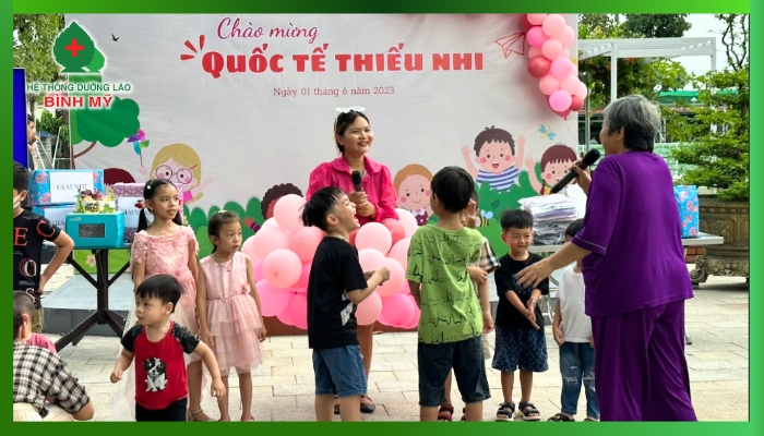 Văn nghệ chào mừng ngày quốc tế thiếu nhi