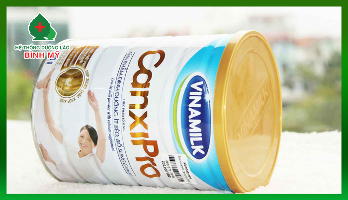 Sữa Vinamilk Canxi Pro tootscho xương khớp người cao tuổi