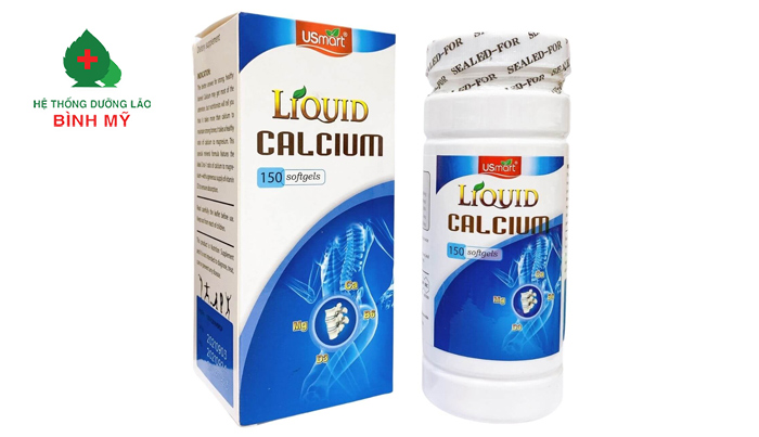 Thuốc bổ xương khớp cho người già của Mỹ USmart Liquid Calcium