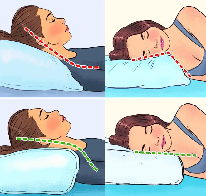 Tư thế ngủ giúp giảm tình trạng đau lưng