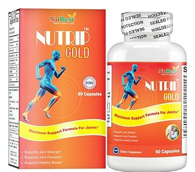 Viên uống Nutrip Gold - thuốc trị đau lưng cho người già hiệu quả