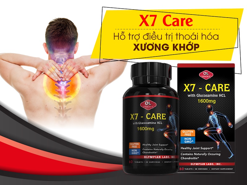 Chăm sóc sức khỏe xương khớp với X7-Care