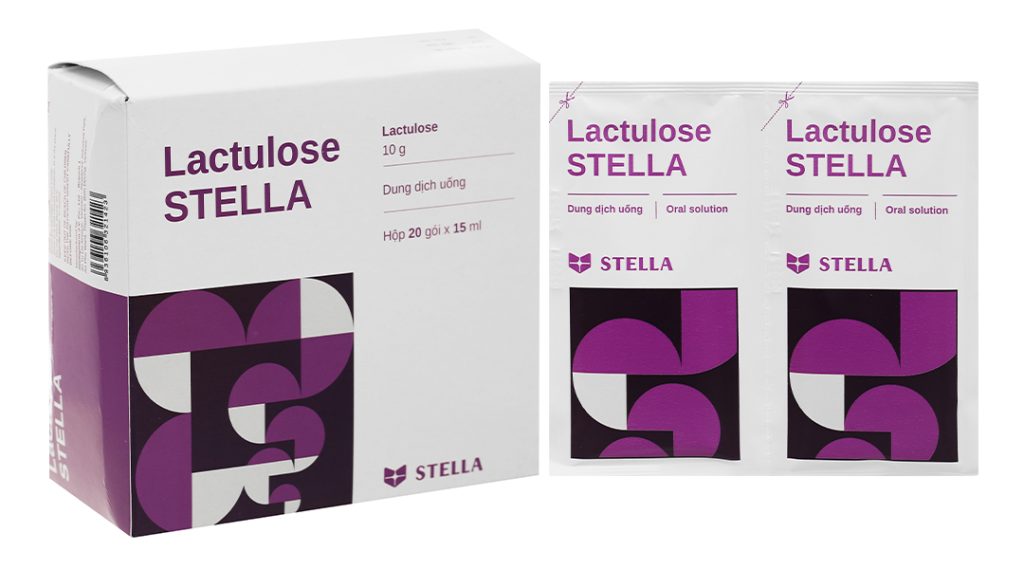 Dung dịch uống Lactulose Stella trị táo bón mạn tính