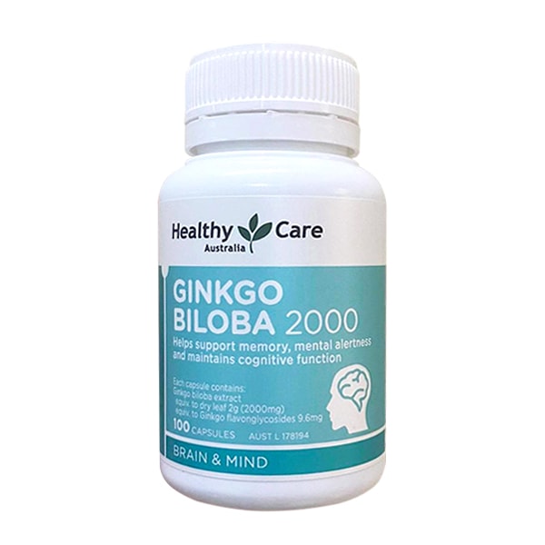 Viên Uống Bổ Não Ginkgo Biloba 2000mg Healthy Care