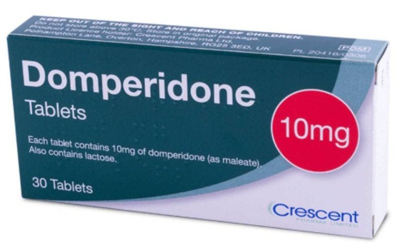 Domperidone điều trị các triệu chứng về rối loạn đường tiêu hóa