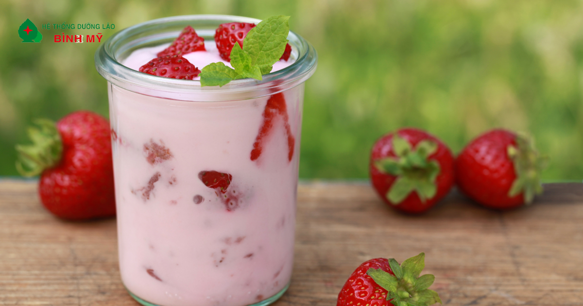 sữa chua dây tây