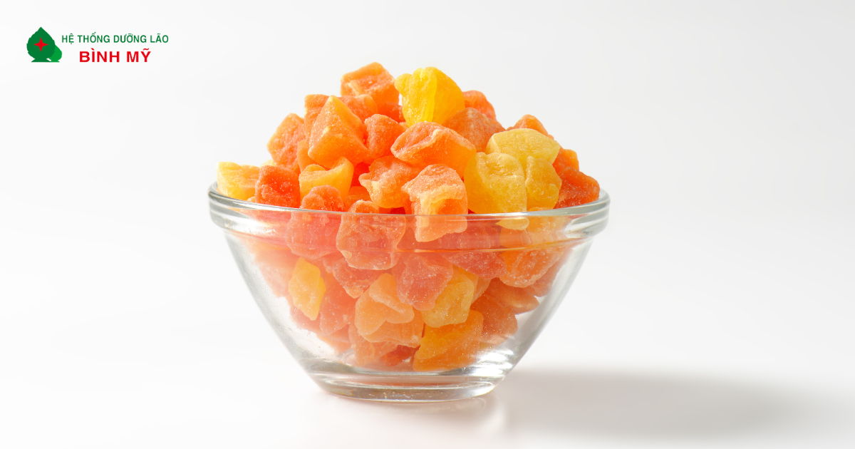 Đu đủ sấy khô