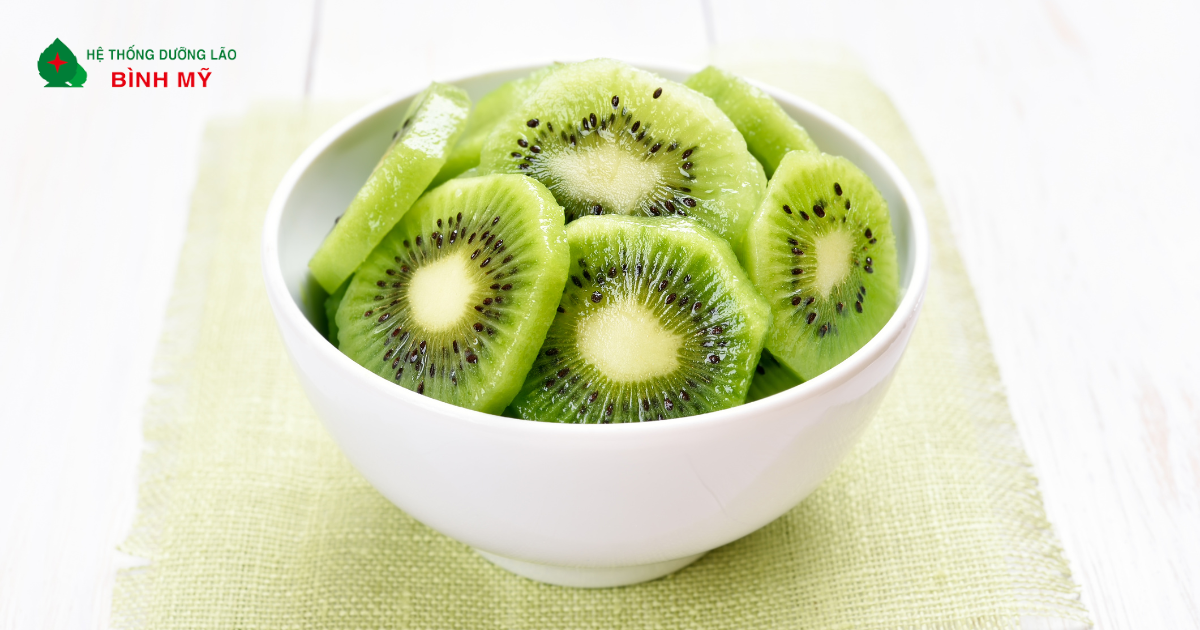 Kiwi cắt lát