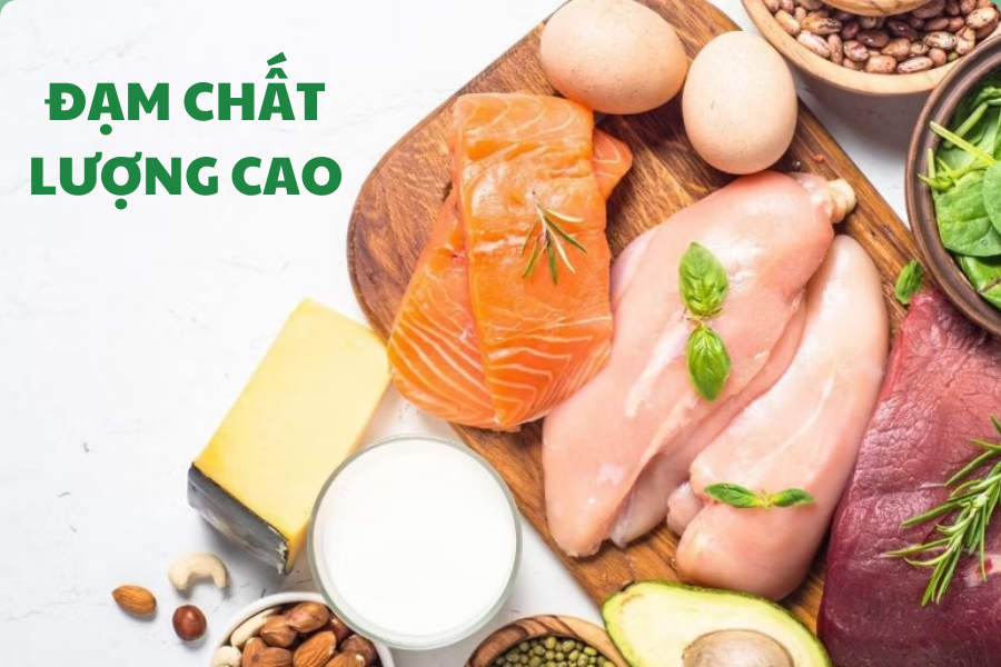 Cơ thể người lớn tuổi cần một lượng lớn protein để phục hồi