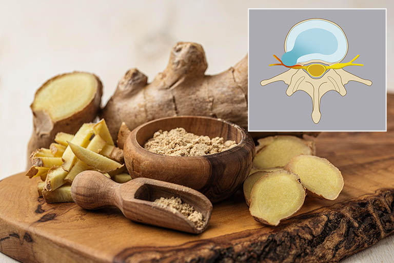 Gừng giúp giữ ấm vùng bụng và lưng