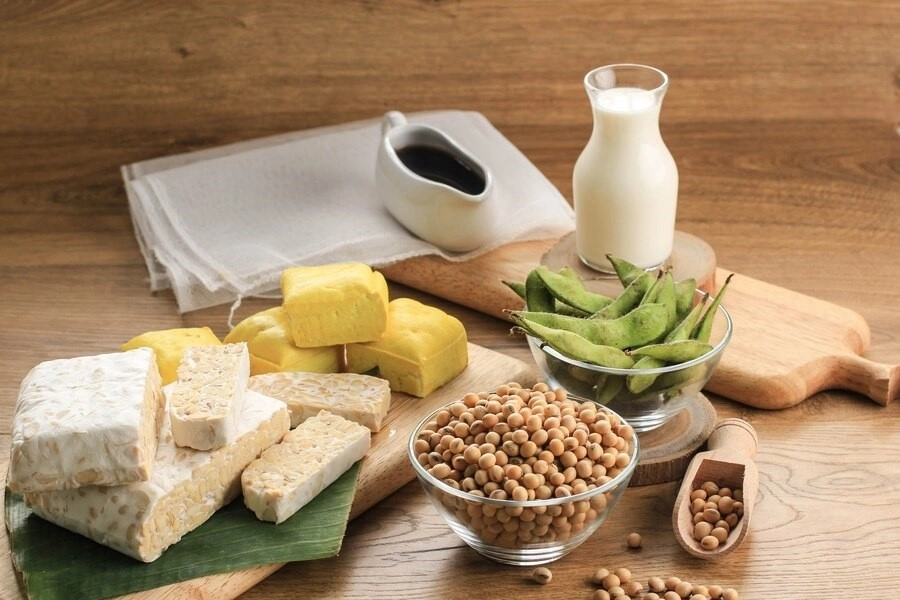 Đậu nành hỗ trợ giảm loãng xương