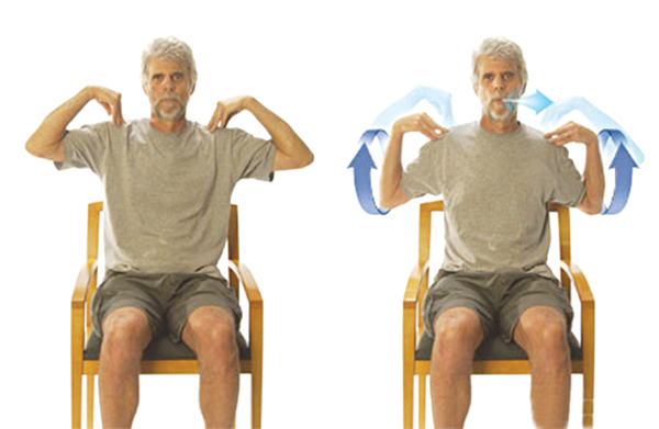 Vận động nhẹ và tập thở đúng cách giúp cơ thể hấp thu oxy tốt hơn