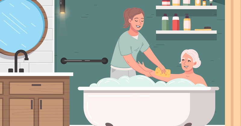 Không nên tắm nước quá nóng hoặc quá lạnh