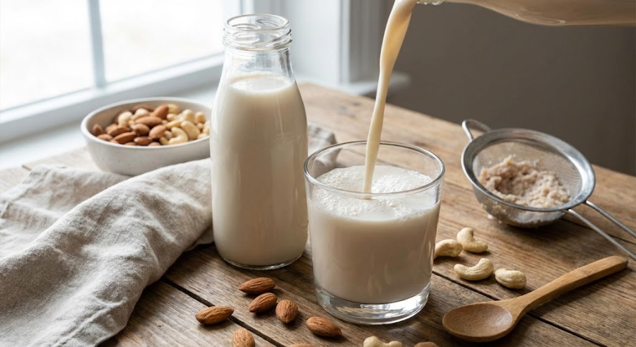 Sữa hạt là "người bạn thân” của dạ dày buổi sáng