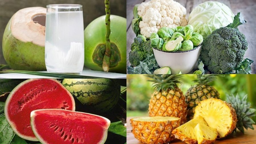 Thực phẩm nhiều nước để giảm khô miệng