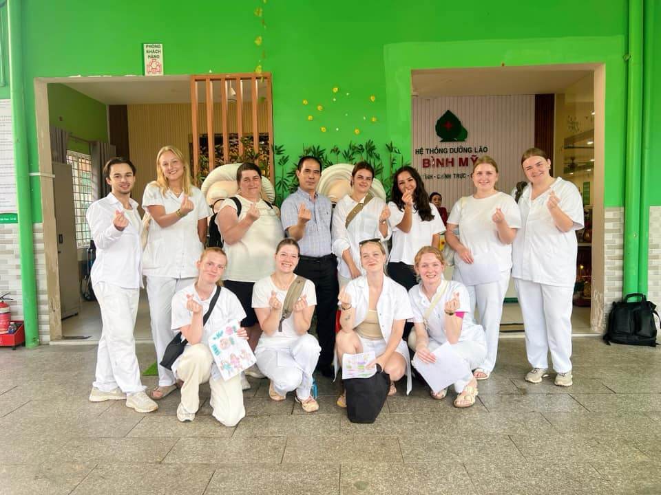 Hệ Thống Dưỡng Lão Bình Mỹ đón sinh viên quốc tế từ Nhật Bản, Đan Mạch