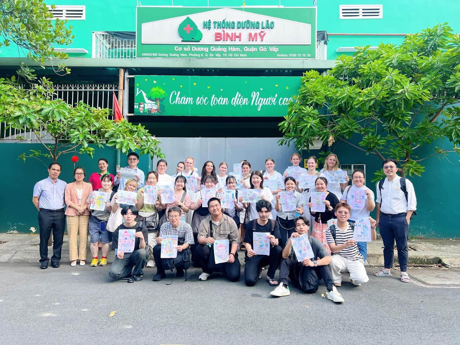 Hệ Thống Dưỡng Lão Bình Mỹ đón sinh viên quốc tế từ Nhật Bản, Đan Mạch