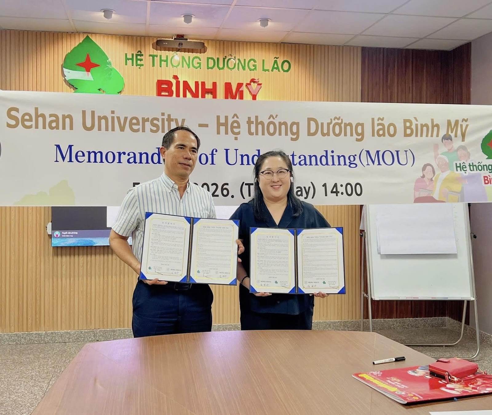 hợp tác Hàn việt chăm sóc người cao tuổi